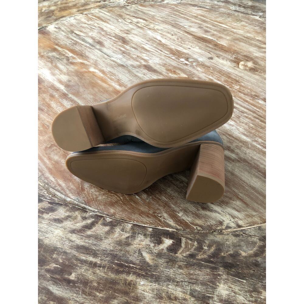 Lucky Brand Pellyon Heel Bootie Almond Toe Blue NEW 8.5 US - Picture 8 of 10